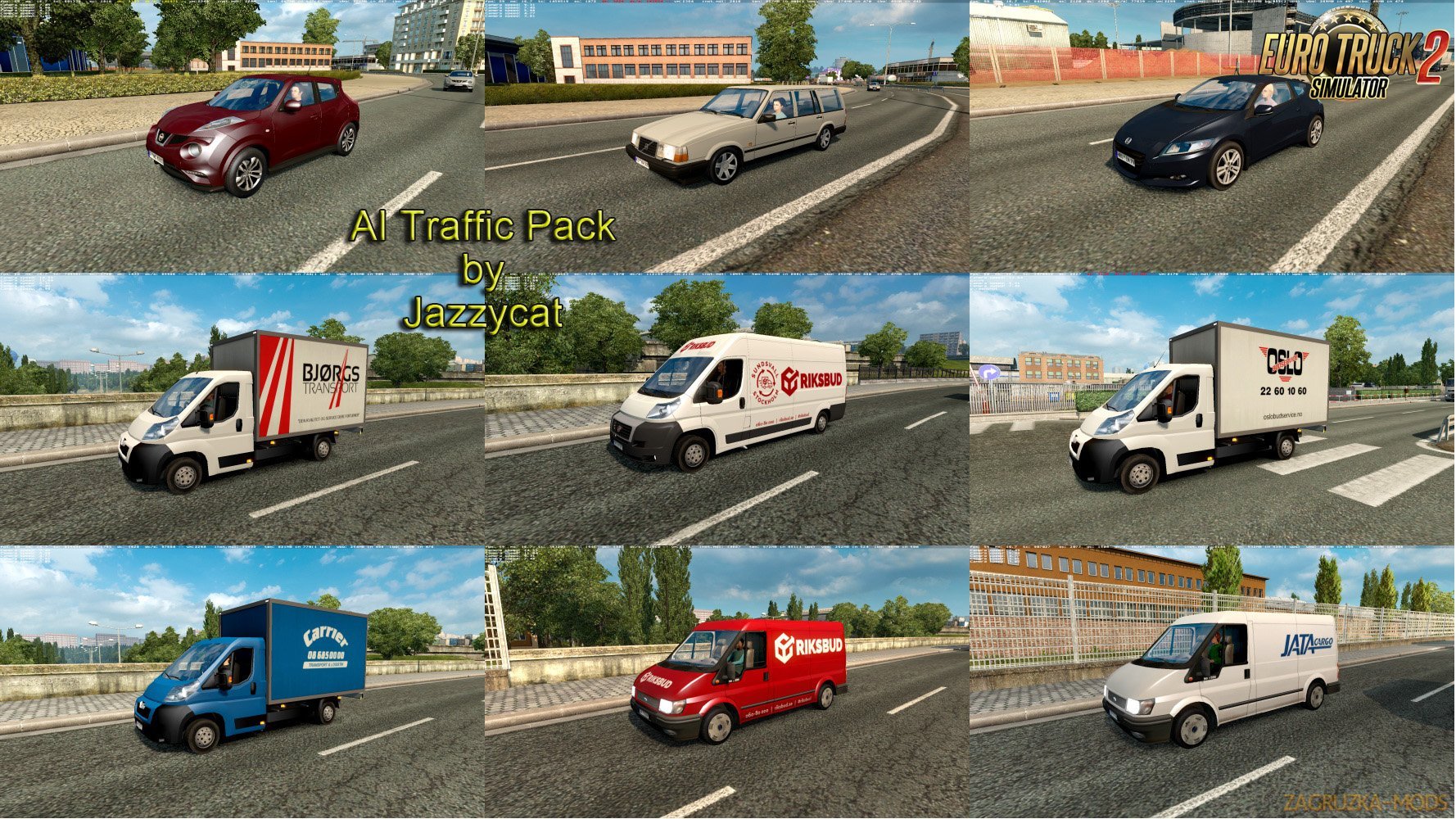AI Traffic Pack v6.2 by Jazzycat AI Traffic Pack v6.2 by Jazzycat
