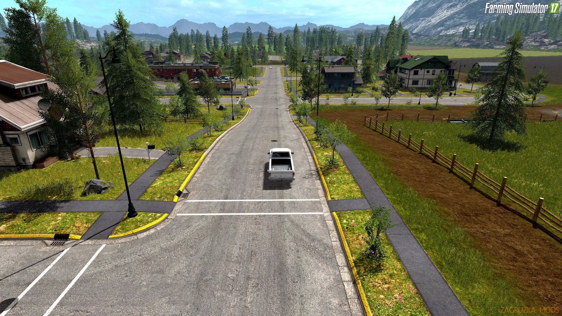 Gold Crest New Map v1.0 for FS 17