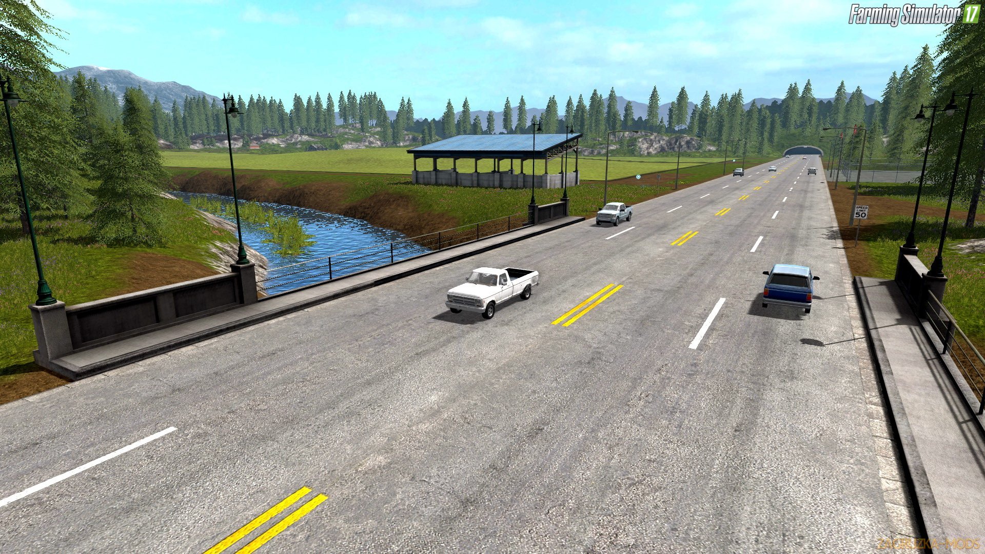Gold Crest New Map v1.0 for FS 17