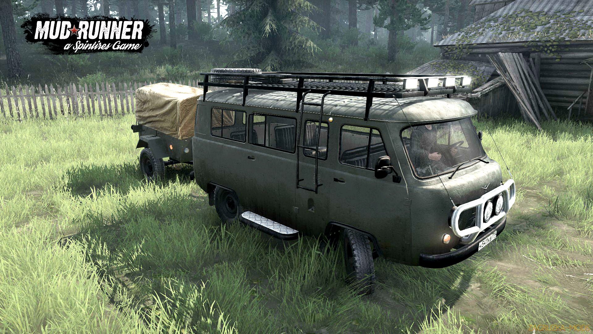 UAZ-2206 v1.0 (v26.10.17) for SpinTires: MudRunner