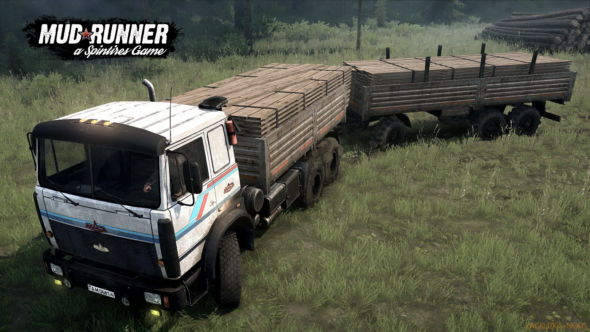 MAZ-6317 6X6 v3.0 (v06.03.18) for SpinTires: MudRunner