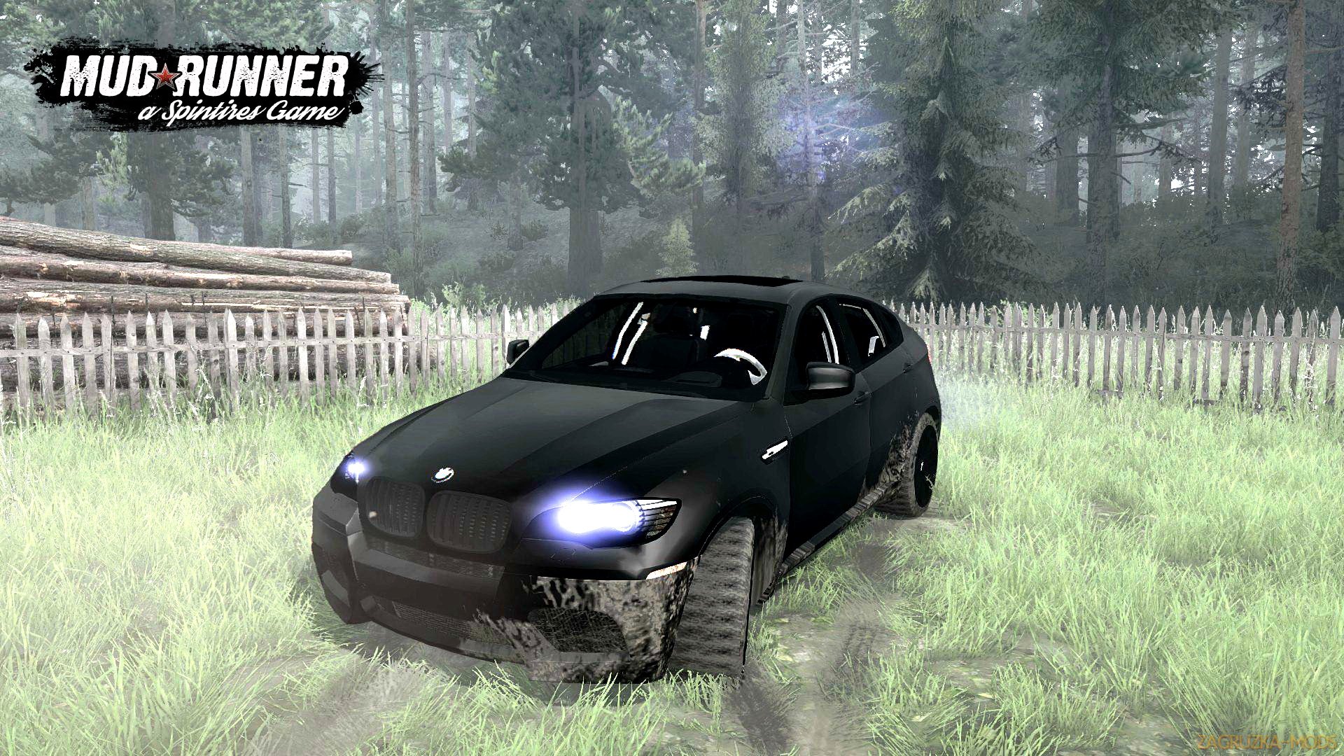 BMW X6 M v1.0 (v26.10.17) for SpinTires: MudRunner