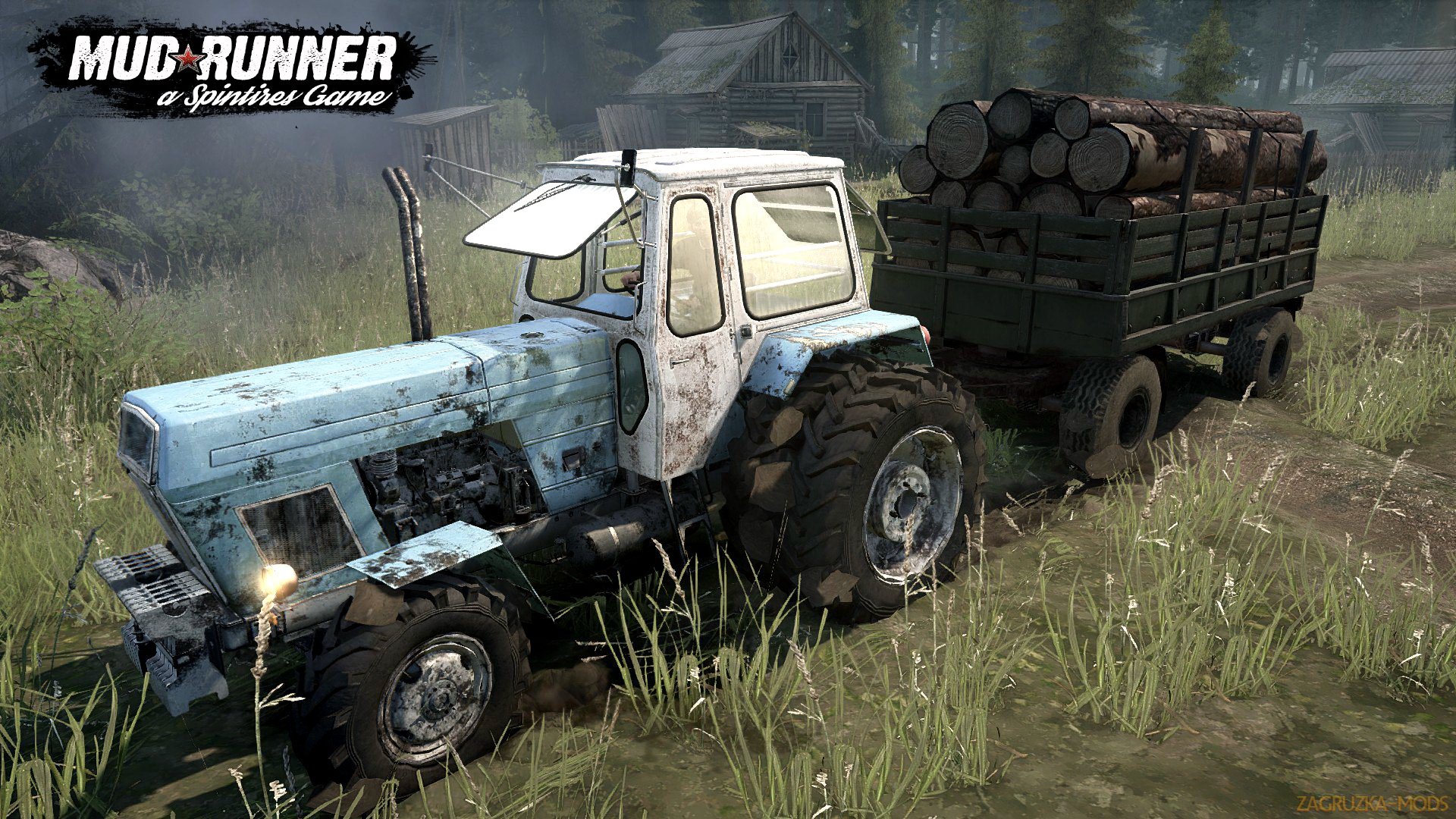 Tractor Fortschritt ZT 303 v1.0 (v26.10.17) for Spin Tires: MudRunner