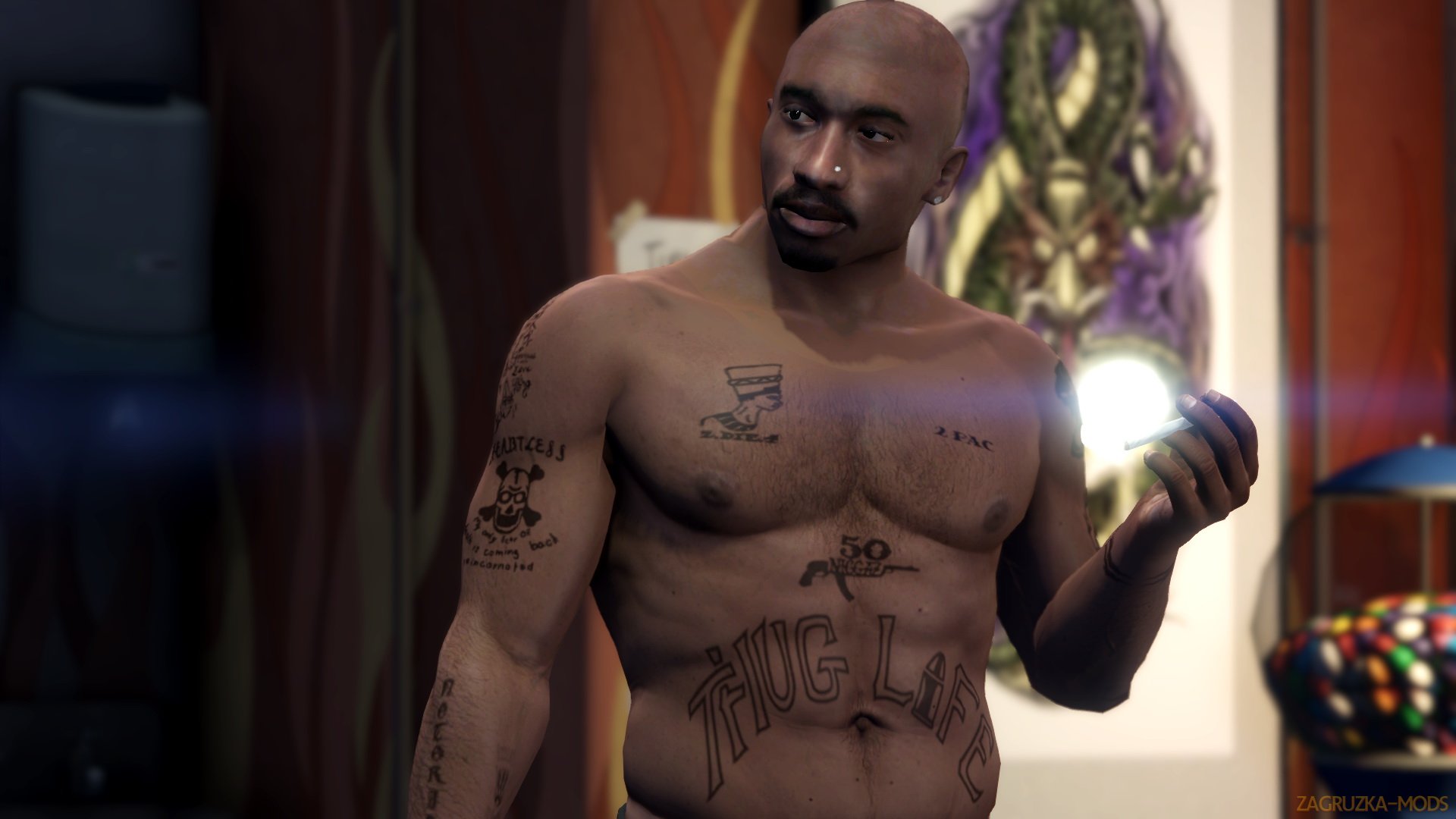 2Pac (Amaru Shakur) v3.1 for GTA 5