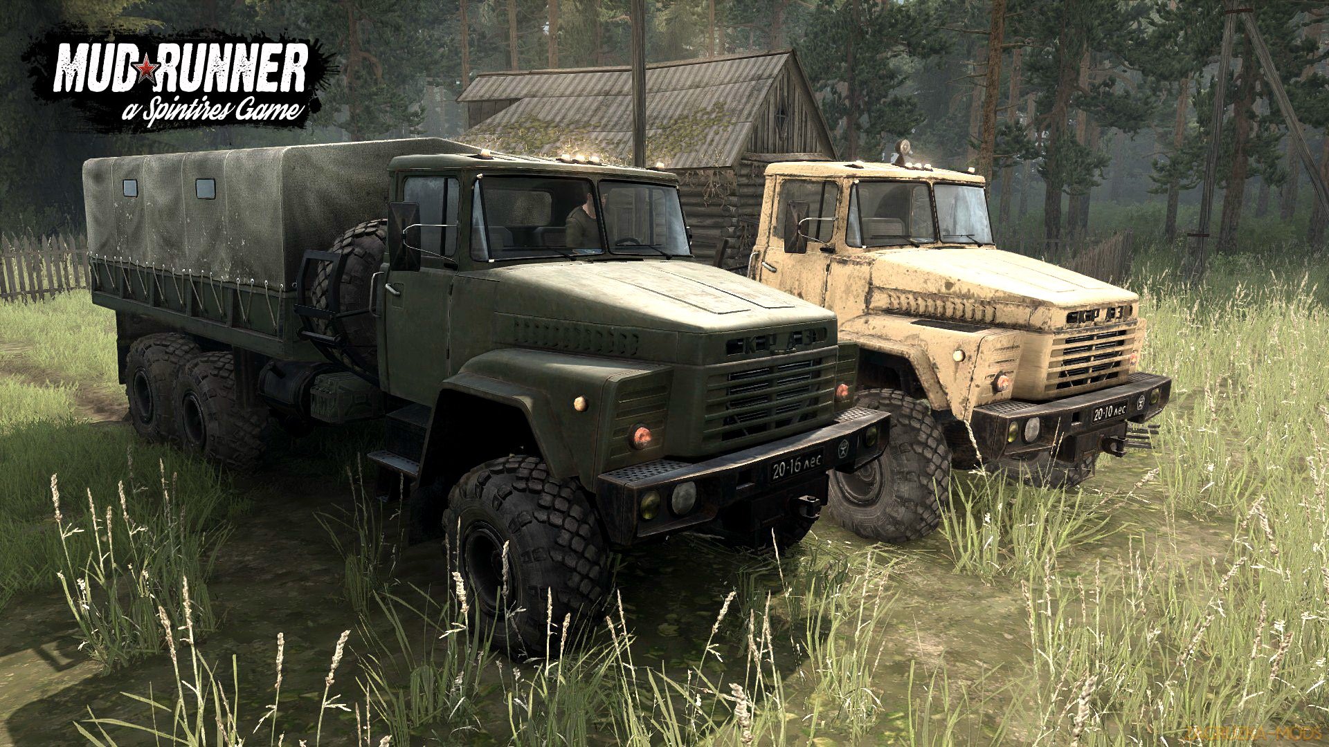 KrAZ-260 / 260B v1.0 (v07.11.17) for Spin Tires: MudRunner