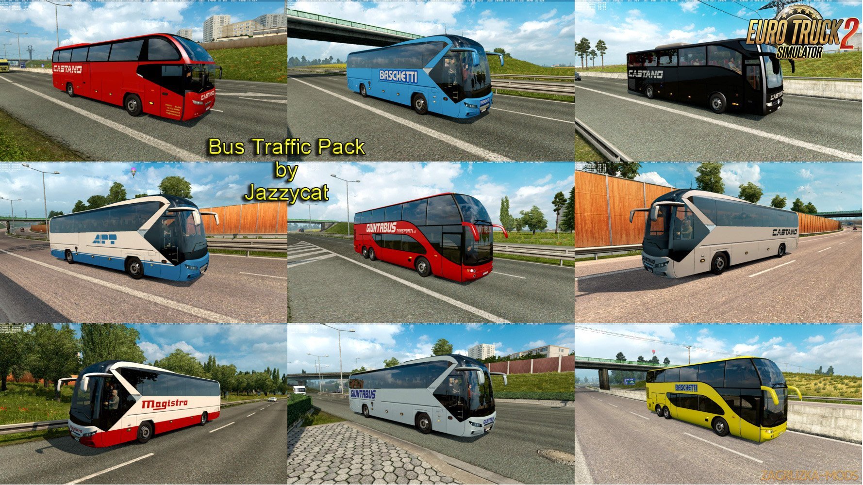 Bus Traffic Pack v3.1 by Jazzycat