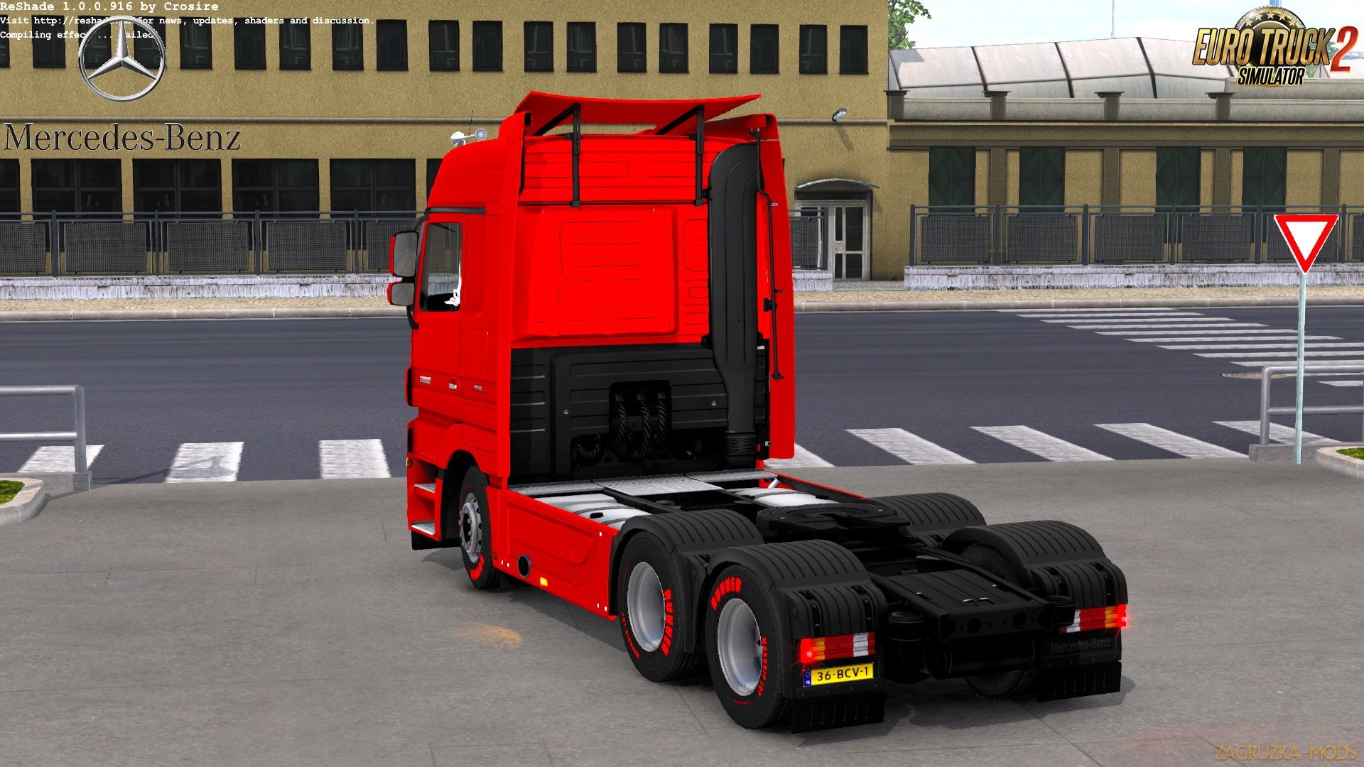 Mercedes Actros MP3 Reworked v1.8 by Schumi (1.30.x)