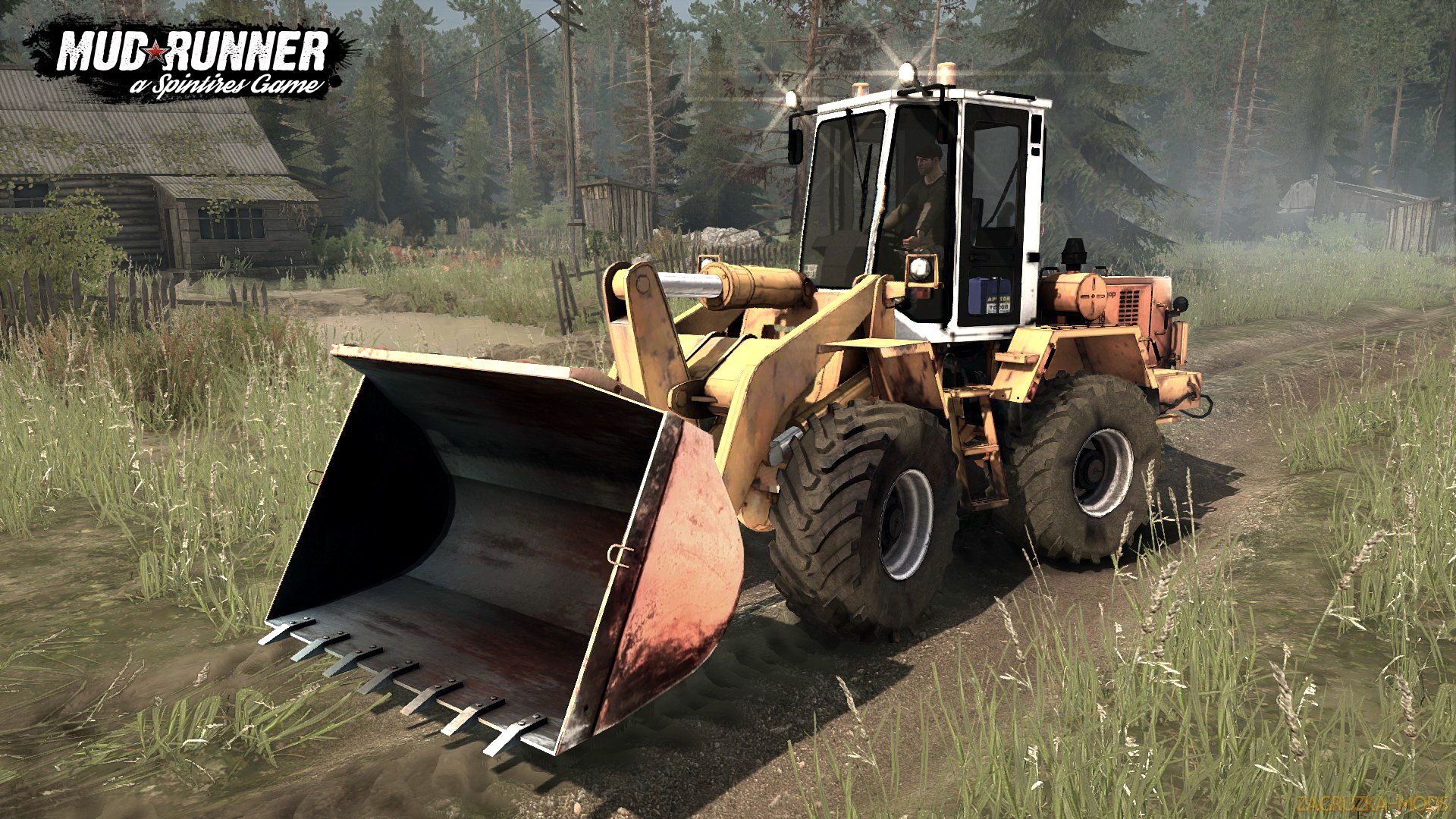 Tractor Amkodor 333B (TO-18B3) v1.0 (v07.11.17) for Spin Tires: MudRunner