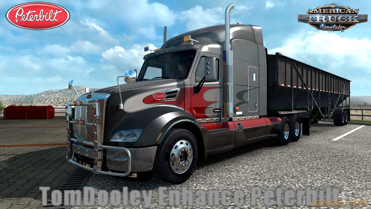 TomDooley Enhance Peterbilt 579 v1.0 (1.29.x) for ATS