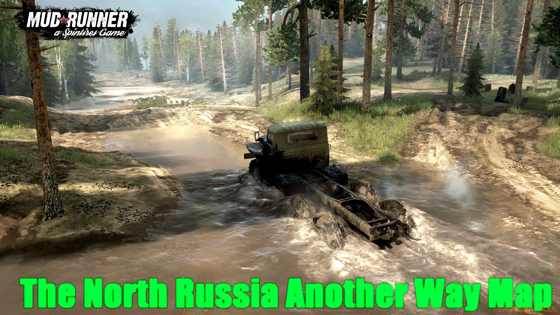 The North Russia Another Way Map v1.0 (v07.11.17) for Spin Tires: MudRunner