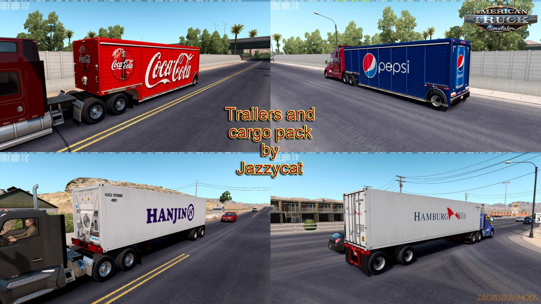 Trailers and Cargo Pack v1.9 by Jazzycat