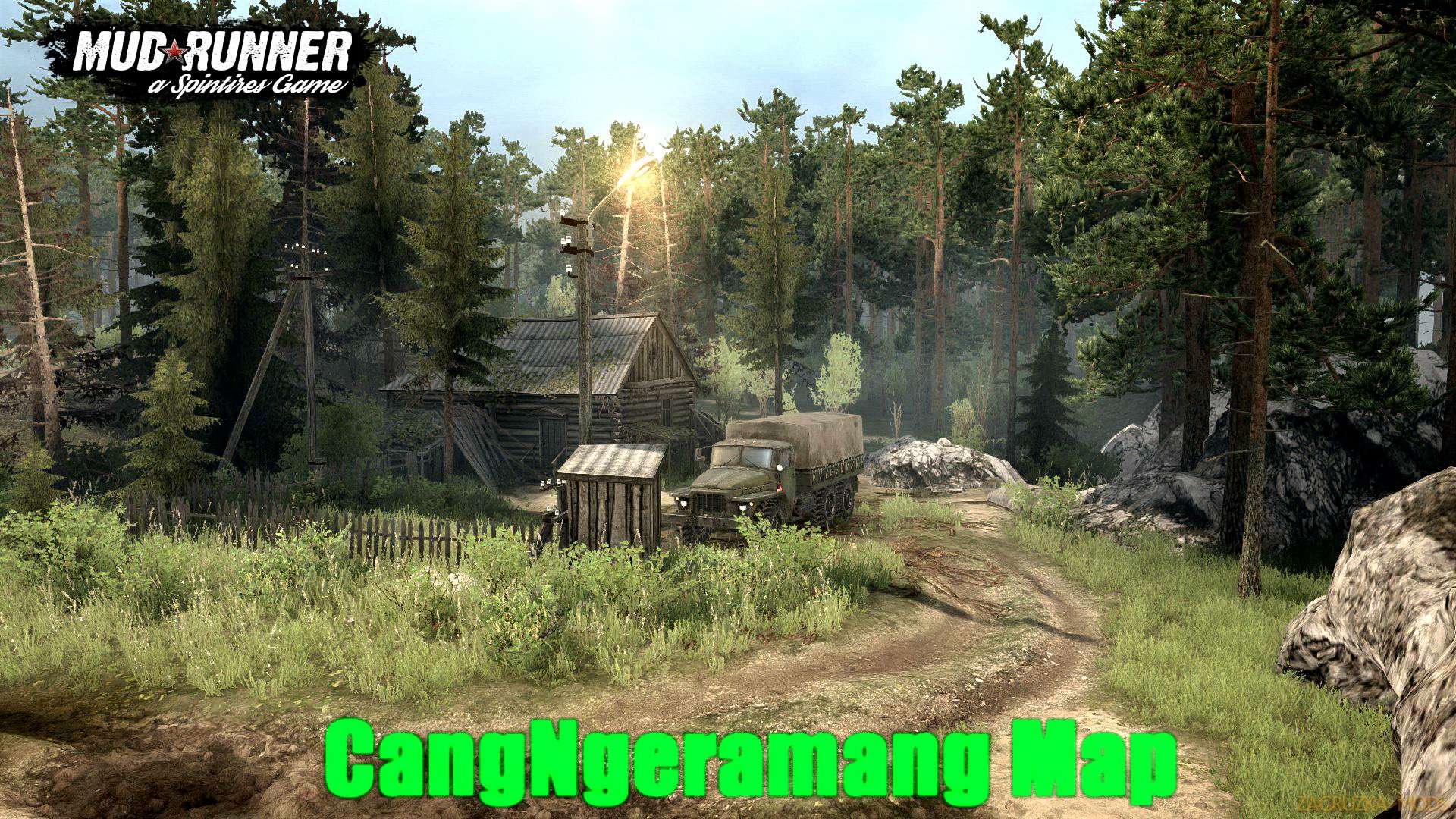 CangNgeramang Map v1.0 (v07.11.17) for Spin Tires: MudRunner