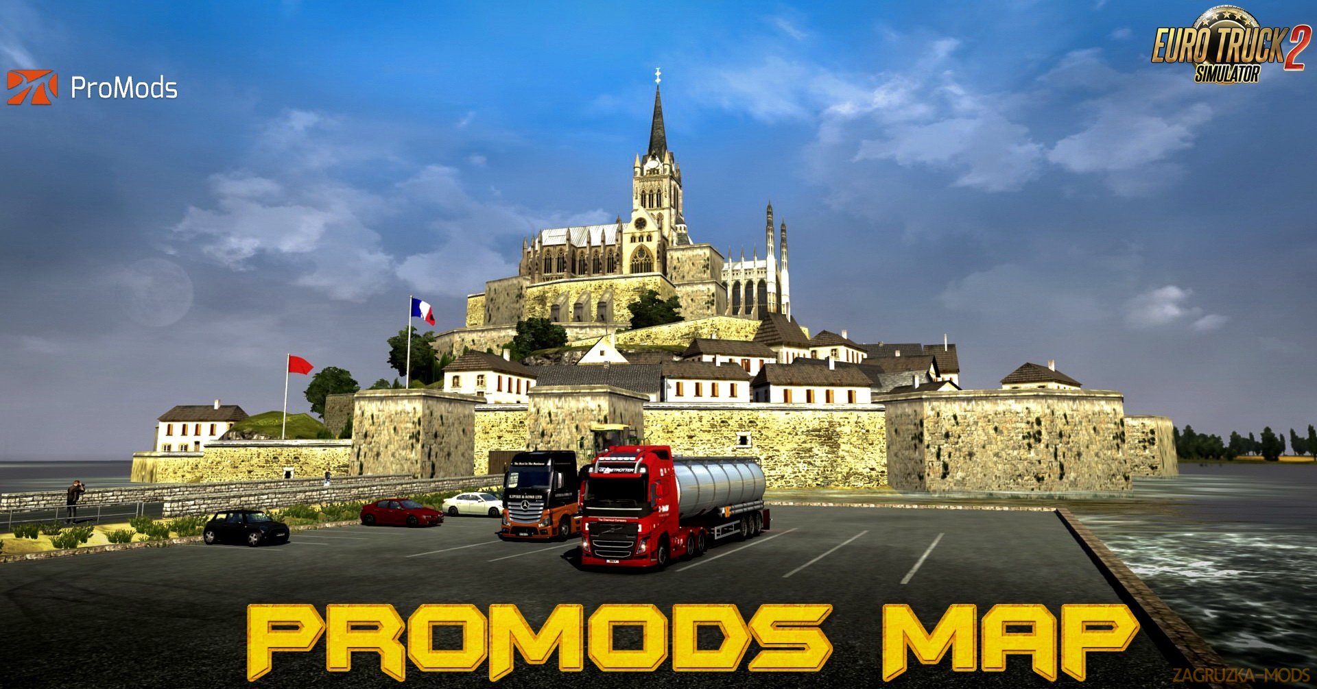 ProMods Map v2.25 (1.30.x) for ETS 2