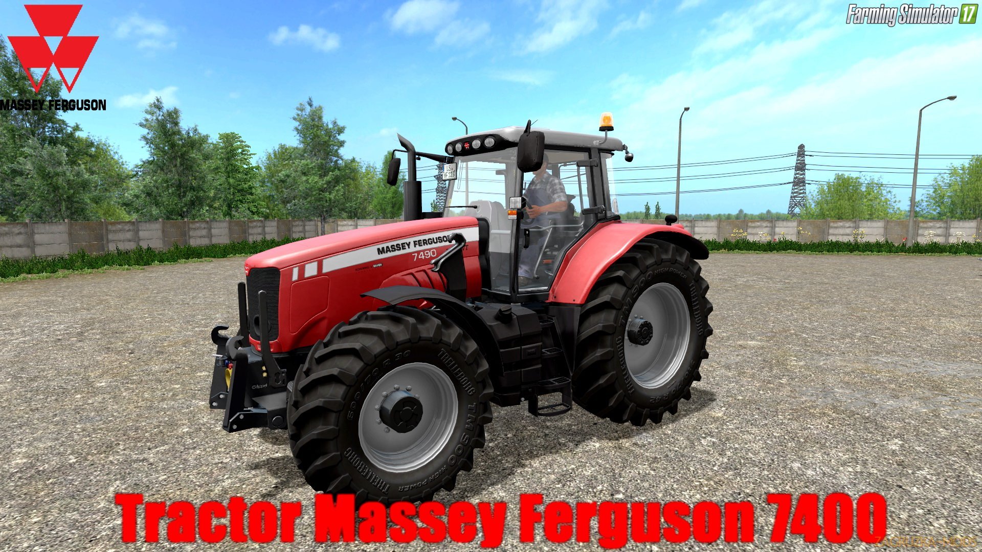 Massey Ferguson 7400 v1.0 for FS 17