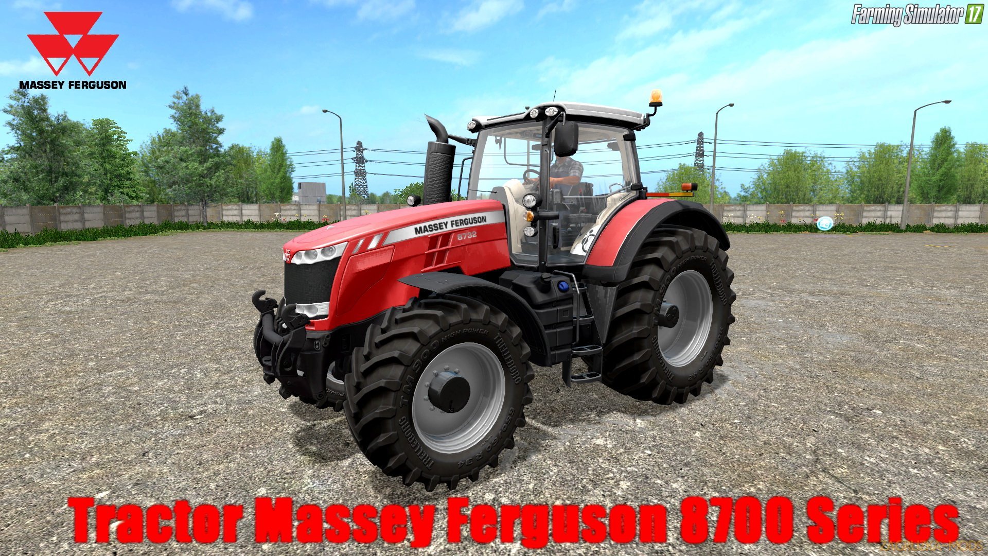 Massey Ferguson 8700 Series v3.0.2.0 (Hotfix) for FS 17