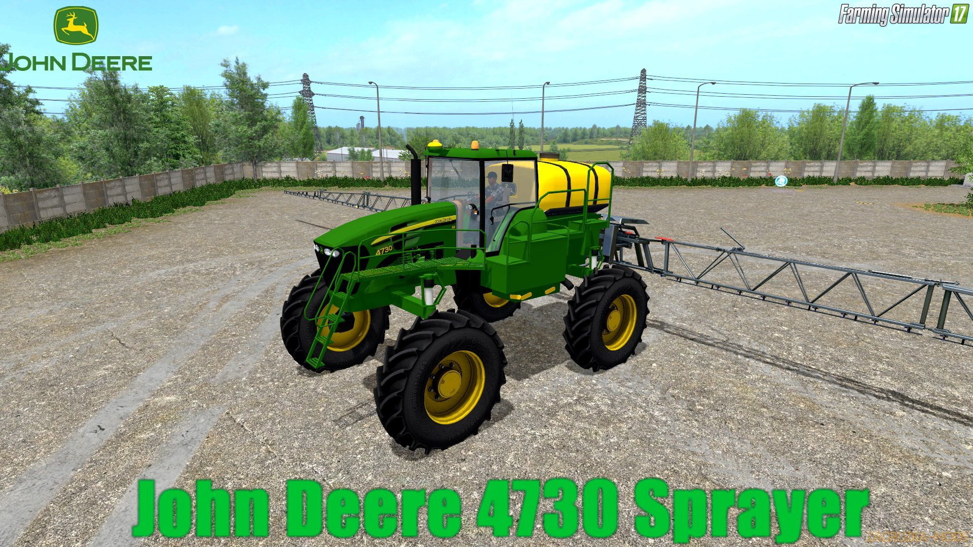 John Deere 4730 Sprayer v1.0 for FS 17