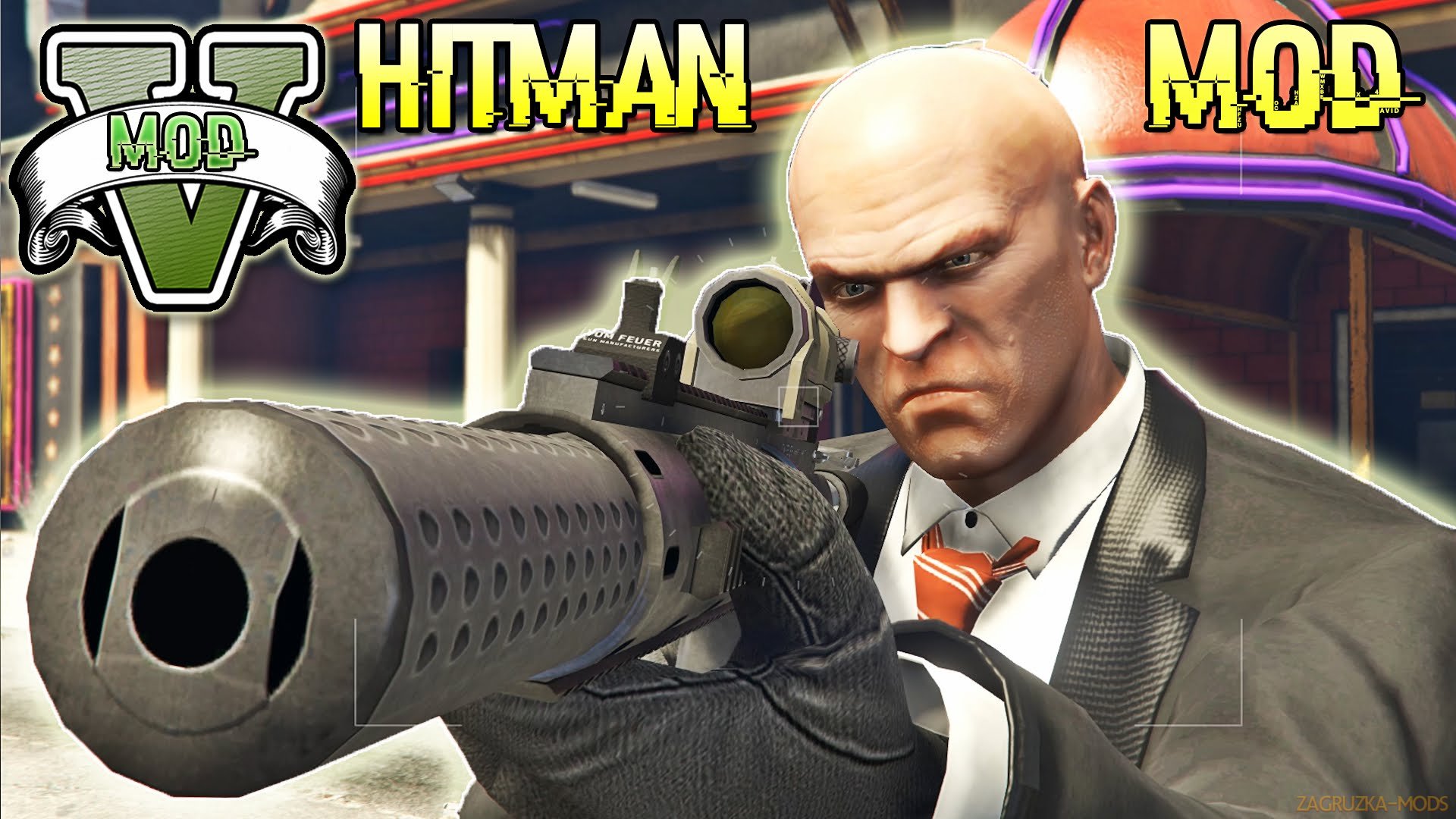Hitman Mod (UPDATED) (RELOADED) v1.2.1 for GTA 5