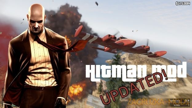 Hitman Mod (UPDATED) (RELOADED) v1.2.1 for GTA 5 Hitman Mod (UPDATED) (RELOADED) v1.2.1 for GTA 5