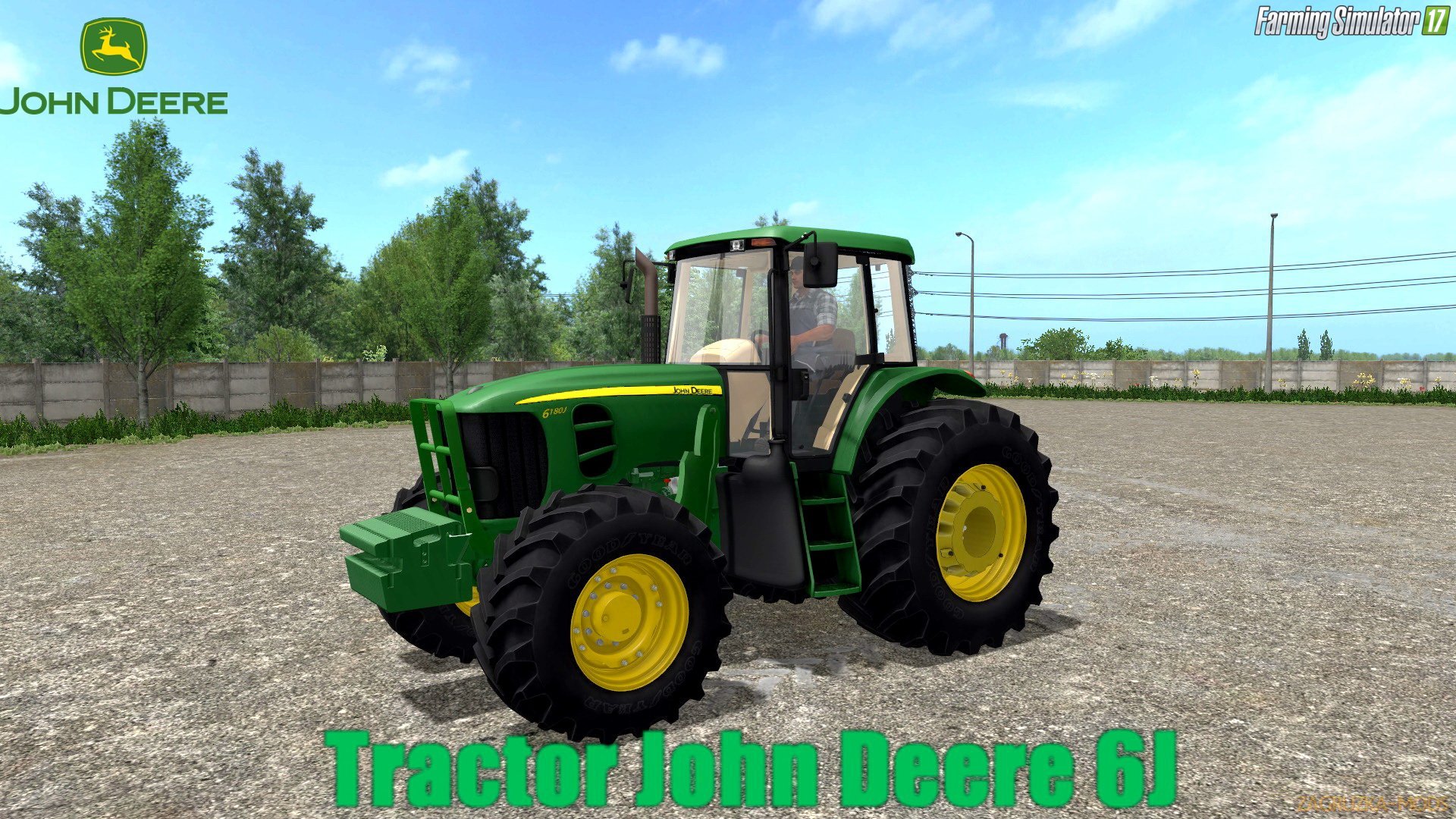 John Deere 6J (Beta Version) v1.0 for FS 17