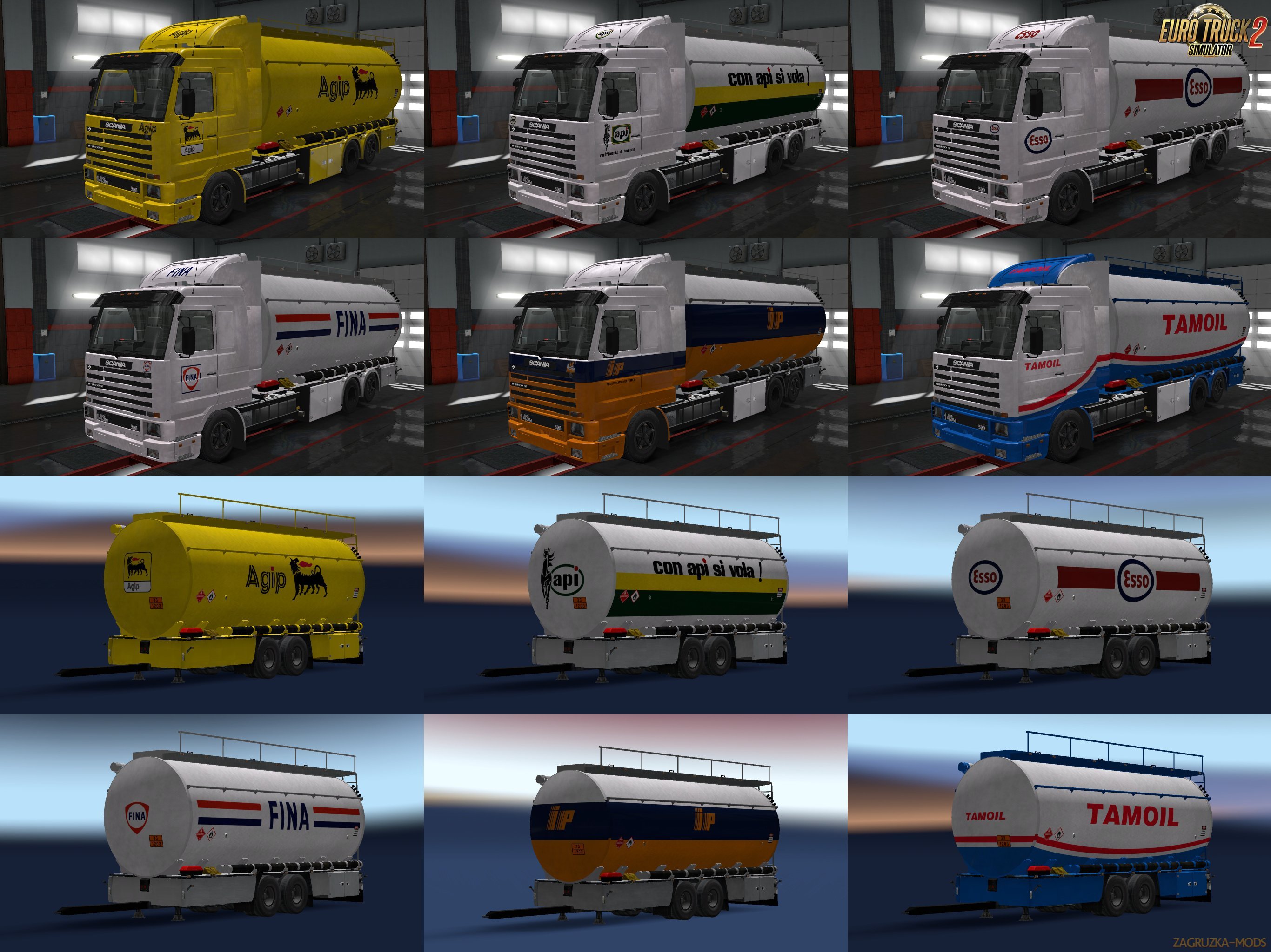 Scania 3 Truck and Cistern Skin Pack [1.30.x]