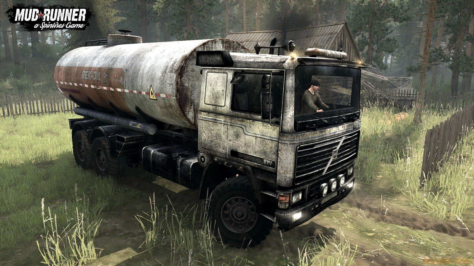 Volvo FL v1.0 (v07.11.17) for Spin Tires: MudRunner