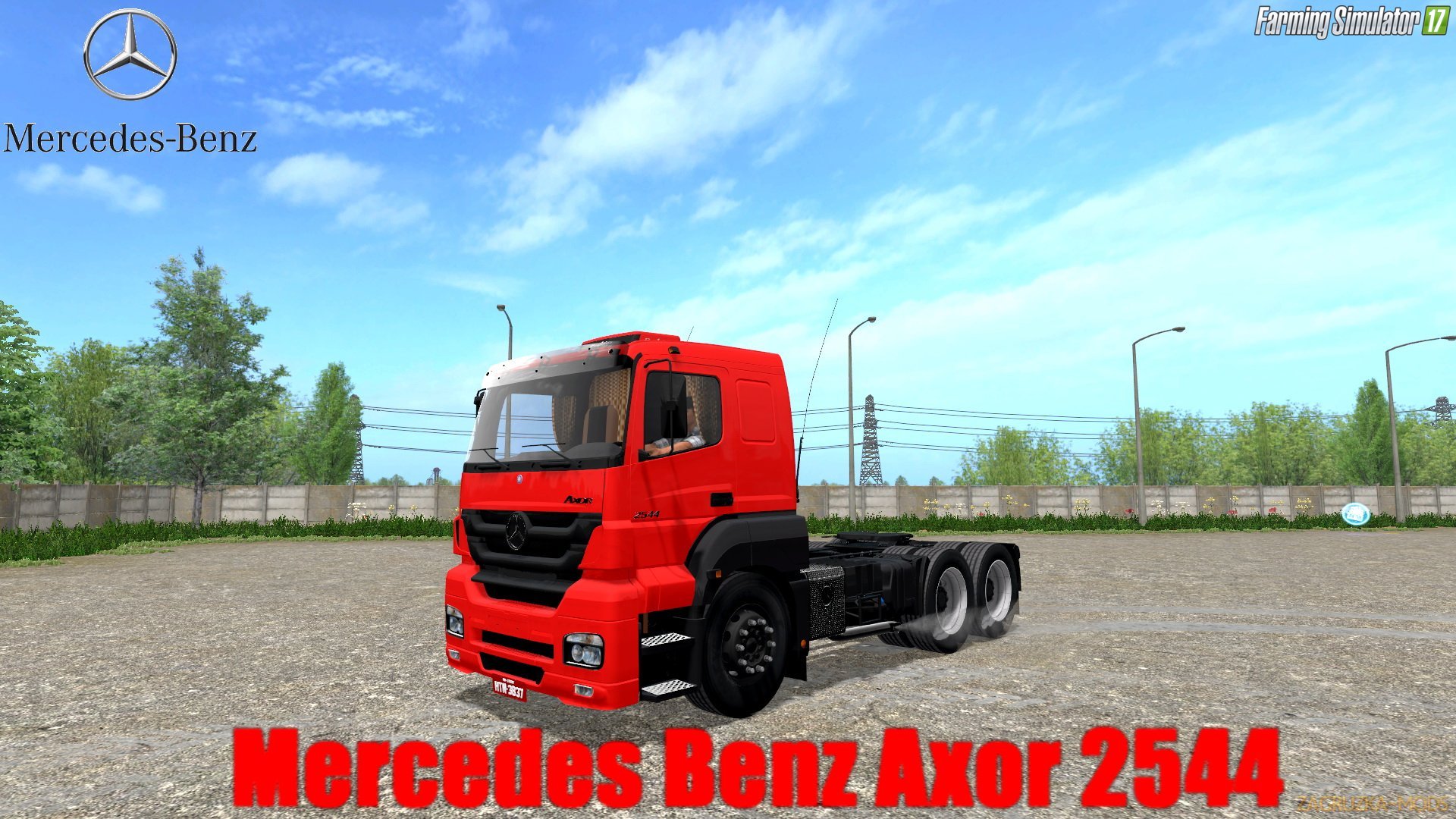 Mercedes Benz Axor 2544 v1.0 for FS 17