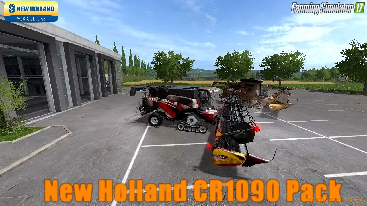 New Holland CR1090 Pack v7.0 for FS 17