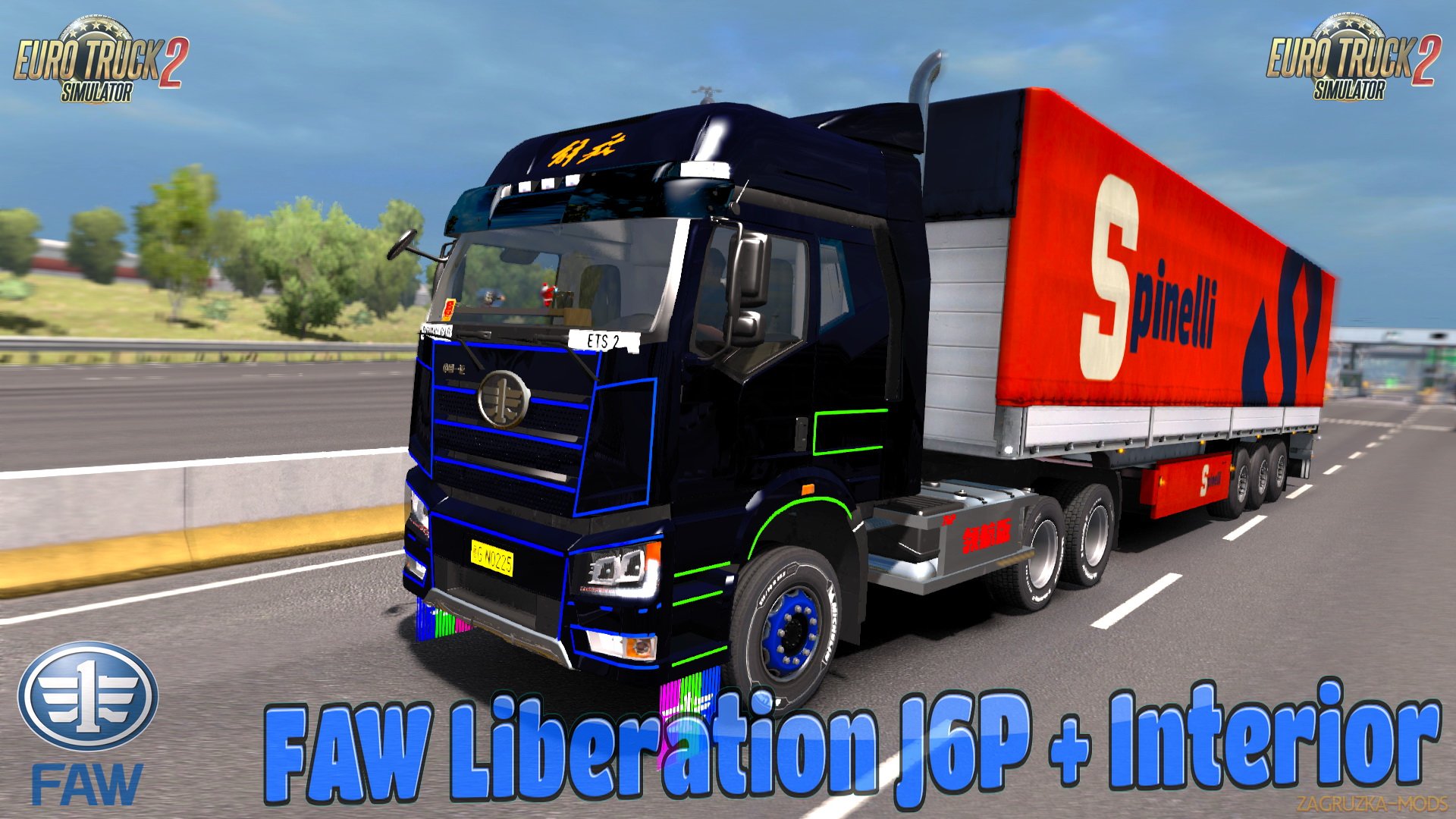 FAW Liberation J6P + Interior v1.0 (1.30.x) for ETS 2