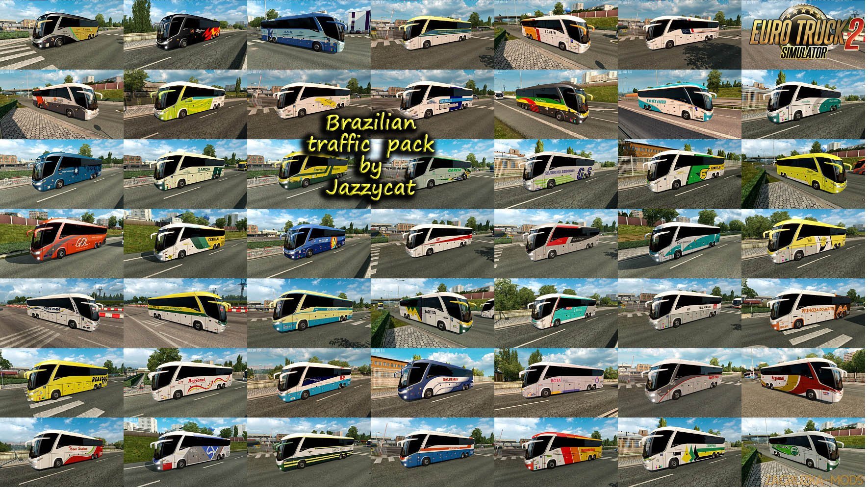 Brazilian Traffic Pack v2.1 by Jazzycat Brazilian Traffic Pack v2.1 by Jazzycat