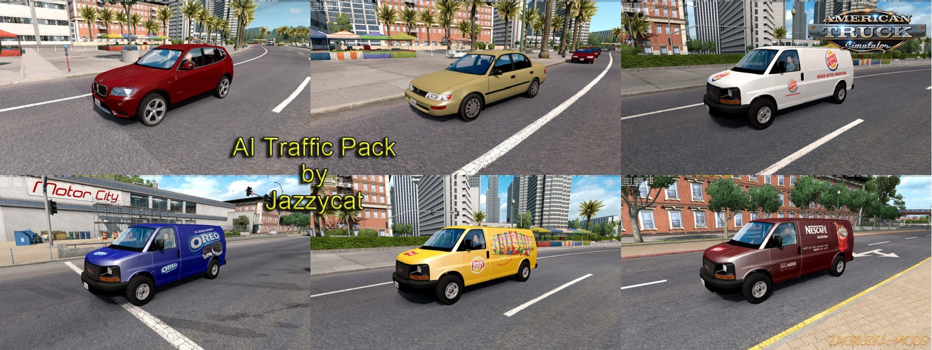 AI Traffic Pack v3.9 by Jazzycat (1.30.x) for ATS