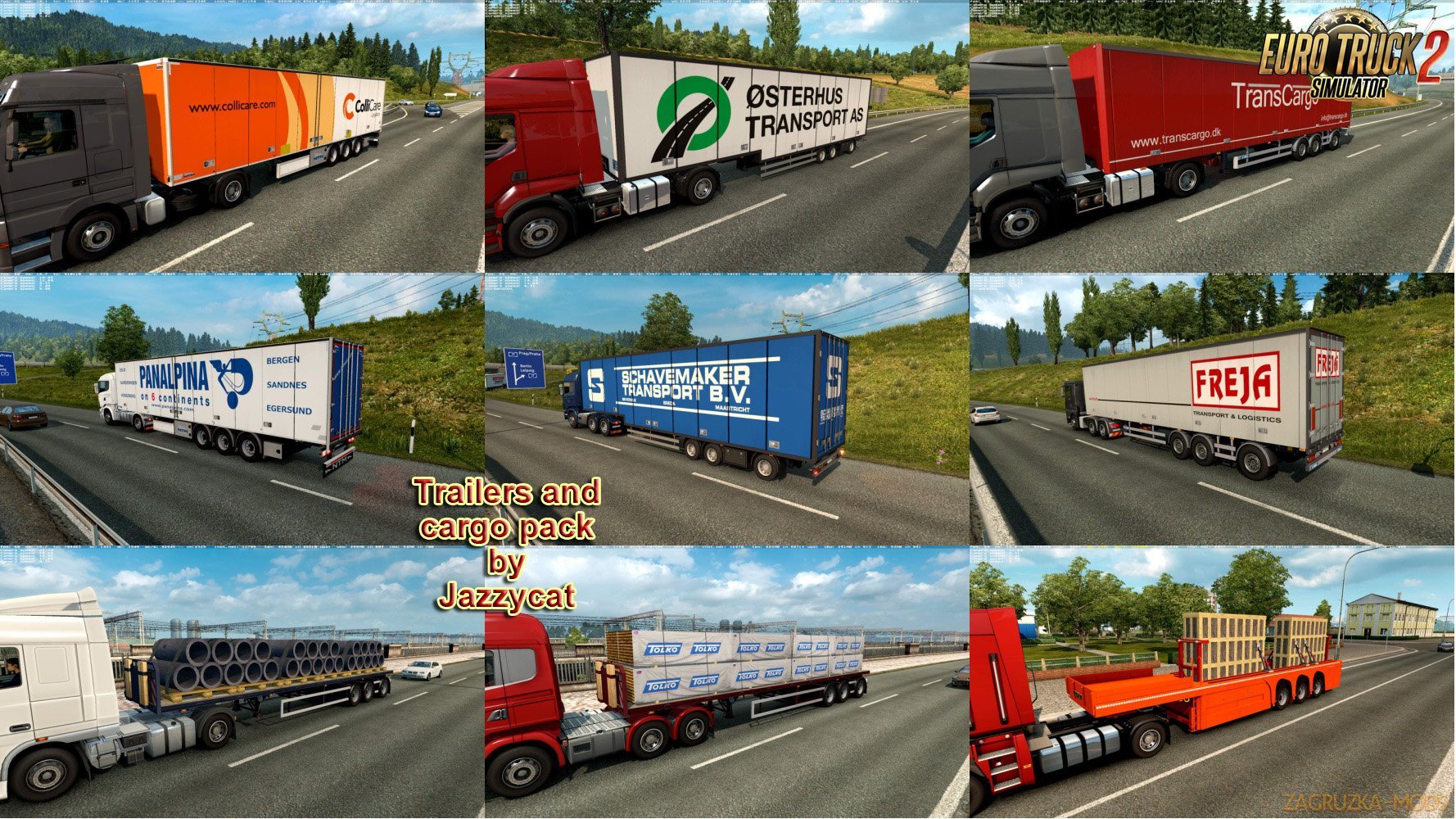 Trailers and Cargo Pack v6.2 by Jazzycat