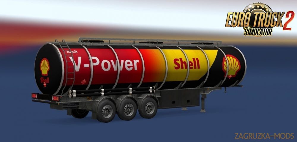 Shell Fuel Trailer v1.1 by MarcMods