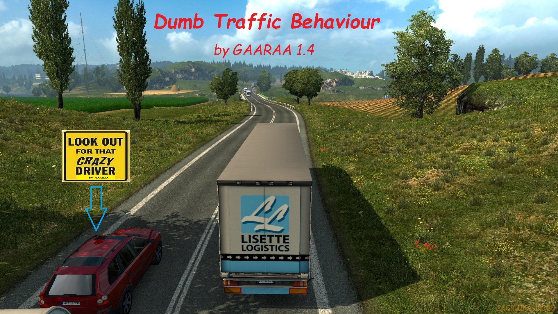 Dumb Traffic Behaviour by GAARAA 1.4