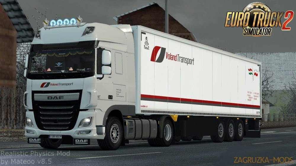 Realistic Physics Mod for all Trucks v 8.5 by Mateoo [1.30.x]