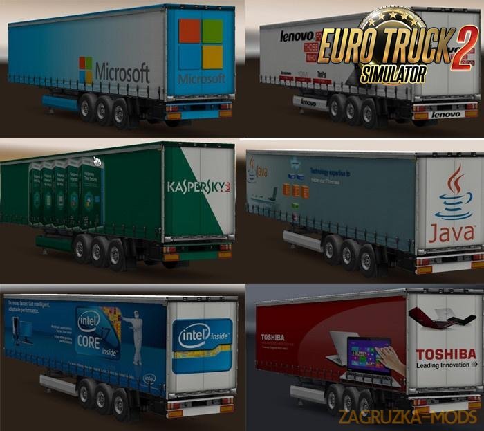 Technology Companies Trailer Pack Skins