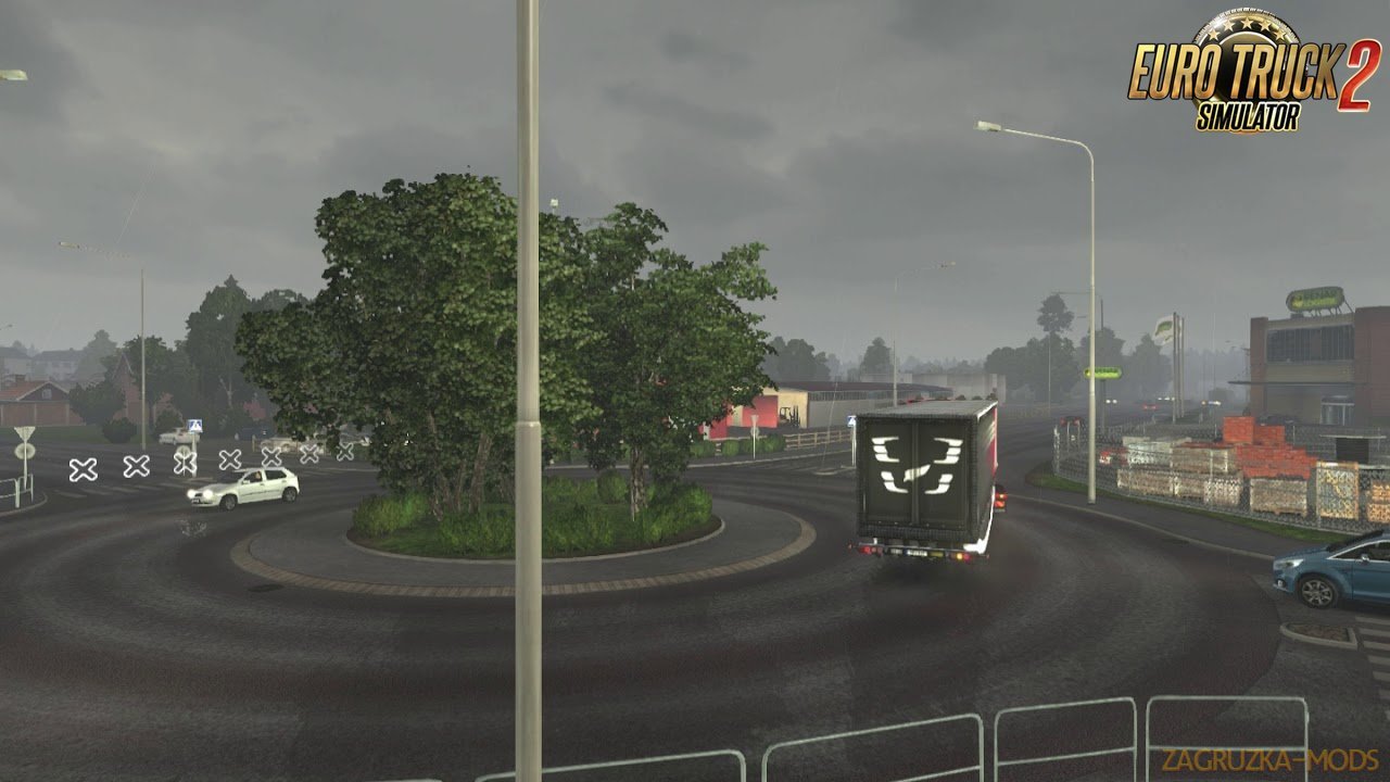 Less rain strips for Ats and Ets2