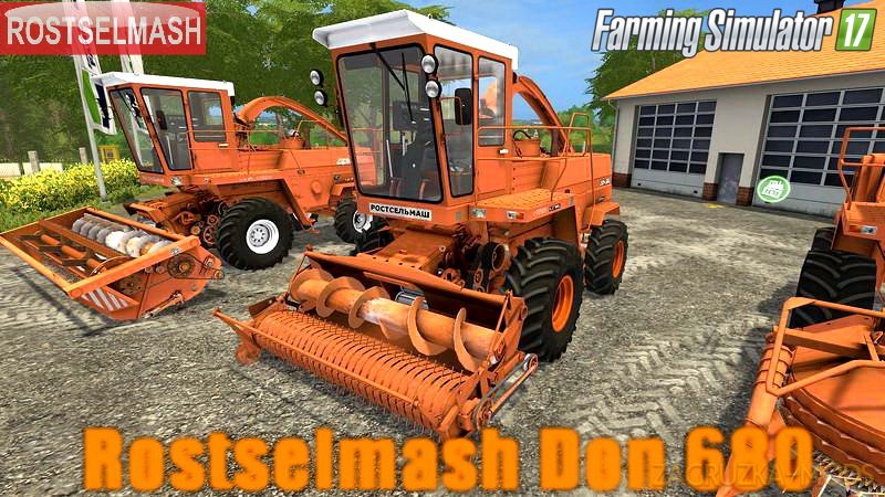 Rostselmash Don 680 v1.0.0.1 for FS 17