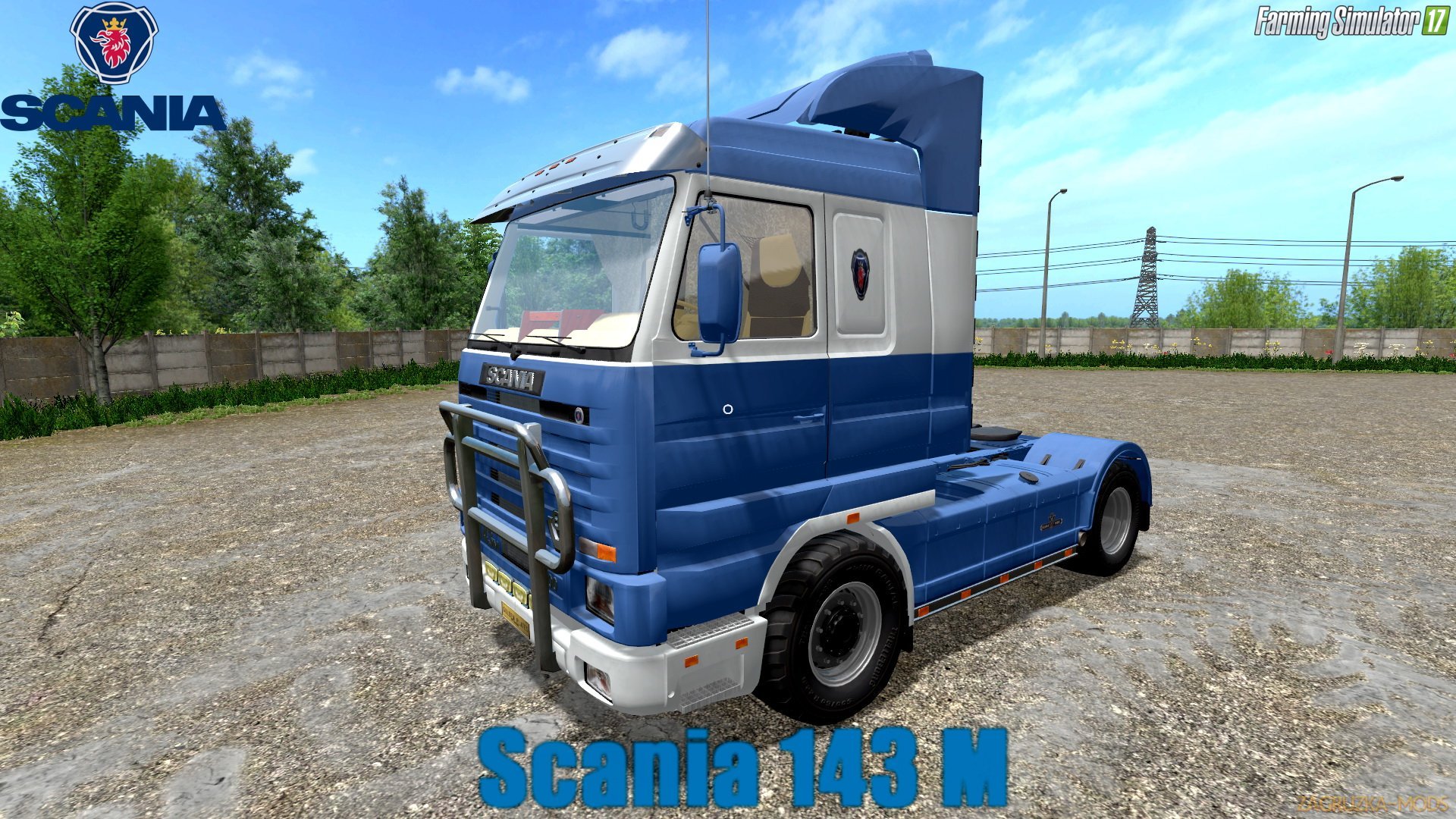 Scania 143 M v1.1 for FS 17