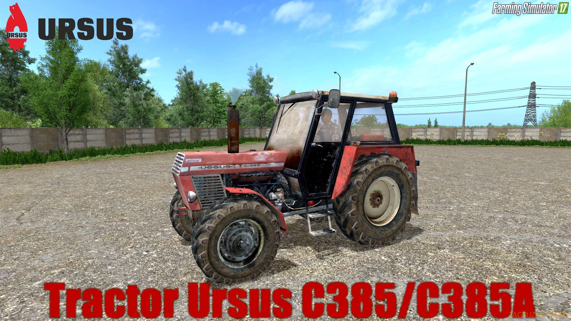 Ursus C385/C385A v1.0 for FS 17