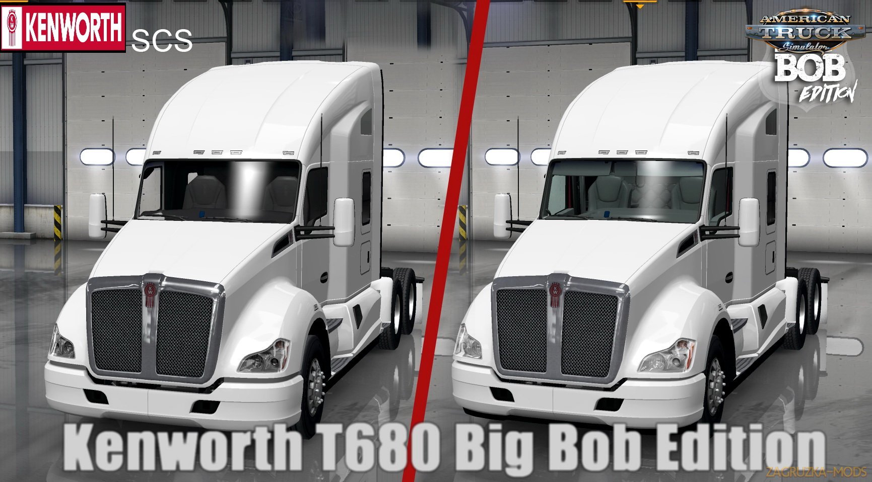Kenworth T680 Big Bob Edition v1.0 (1.29.x) for ATS