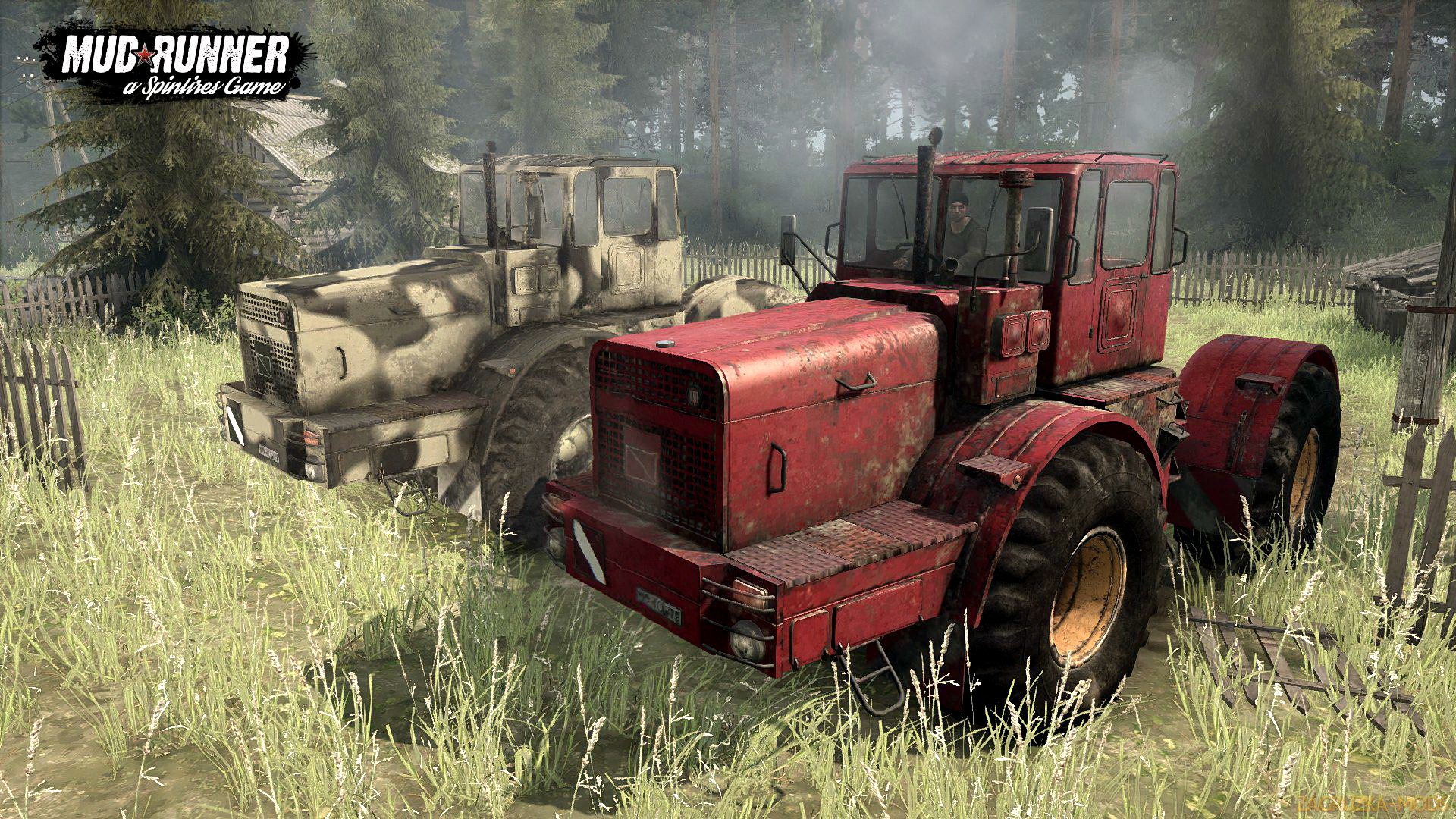 Tractor Kirovec K700 STEVORIK v1.0 (v07.11.17) for Spin Tires: MudRunner