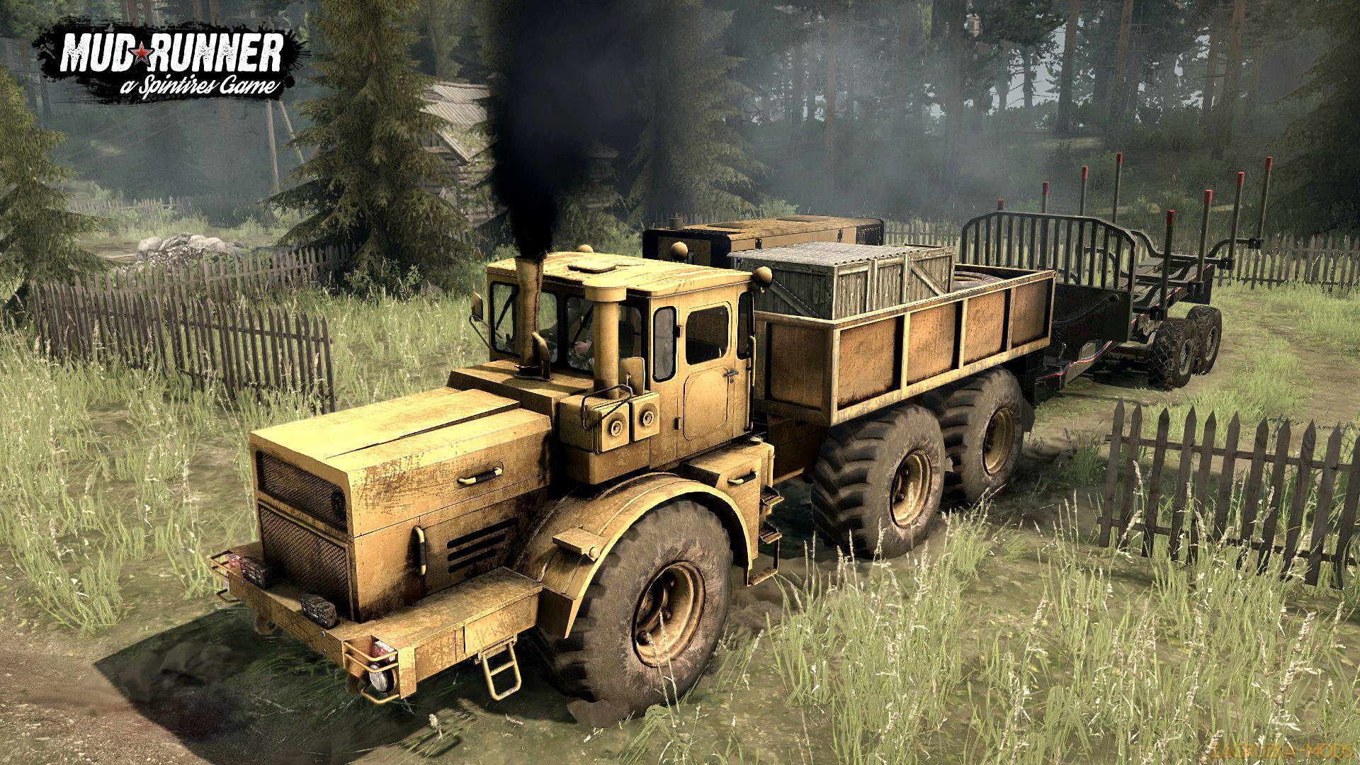 Kirovets K-701M 6x6 v1.0 (v11.12.17) for Spin Tires: MudRunner