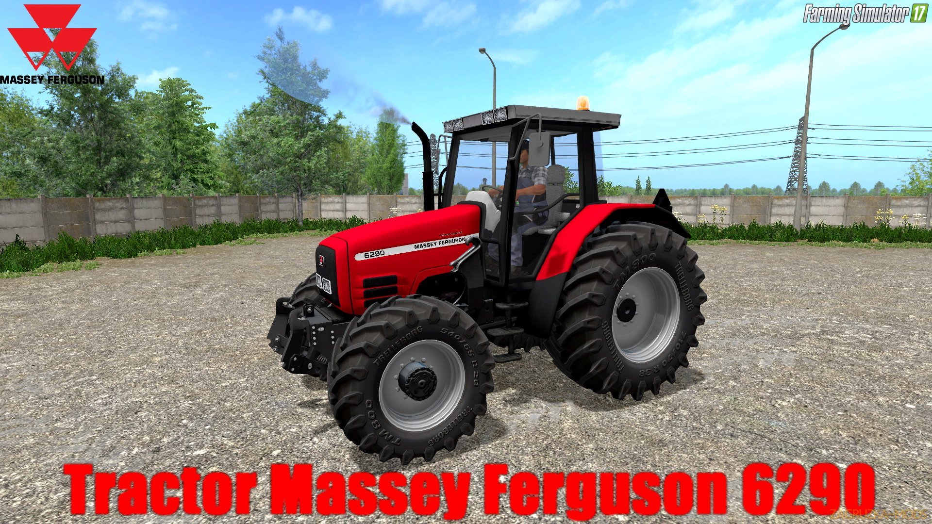 Massey Ferguson 6290 v1.0 for FS 17