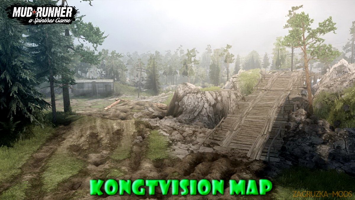 kongTvision Map v1.0 (v11.12.17) for Spin Tires: MudRunner