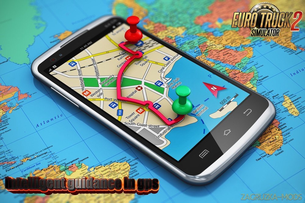Intelligent guidance in gps for Ets2