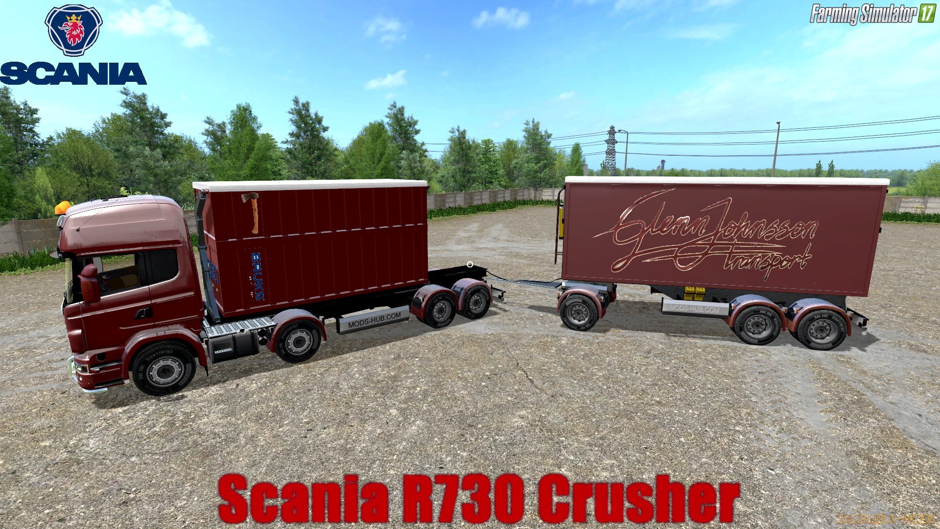 Scania R730 Crusher v1.0 for FS 17