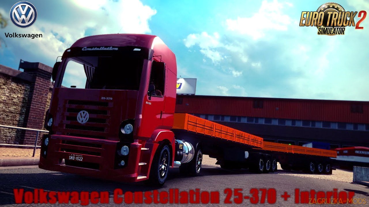 Volkswagen Constellation 25-370 + Interior v1.0 (1.30.x) for ETS 2
