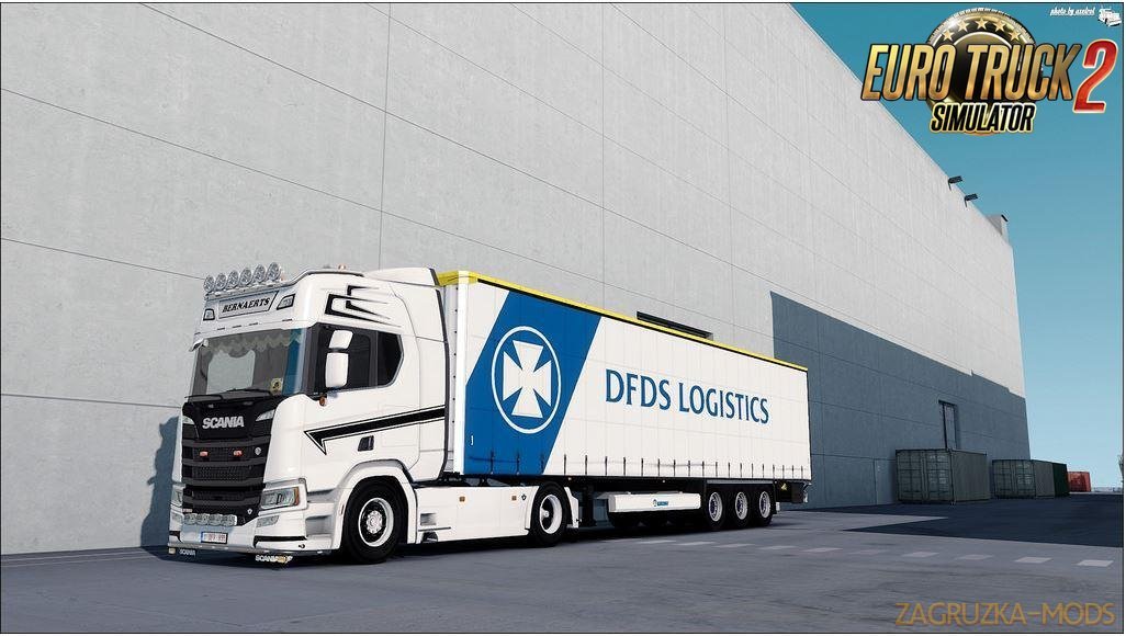 Krone Profiliner Trailer + Template