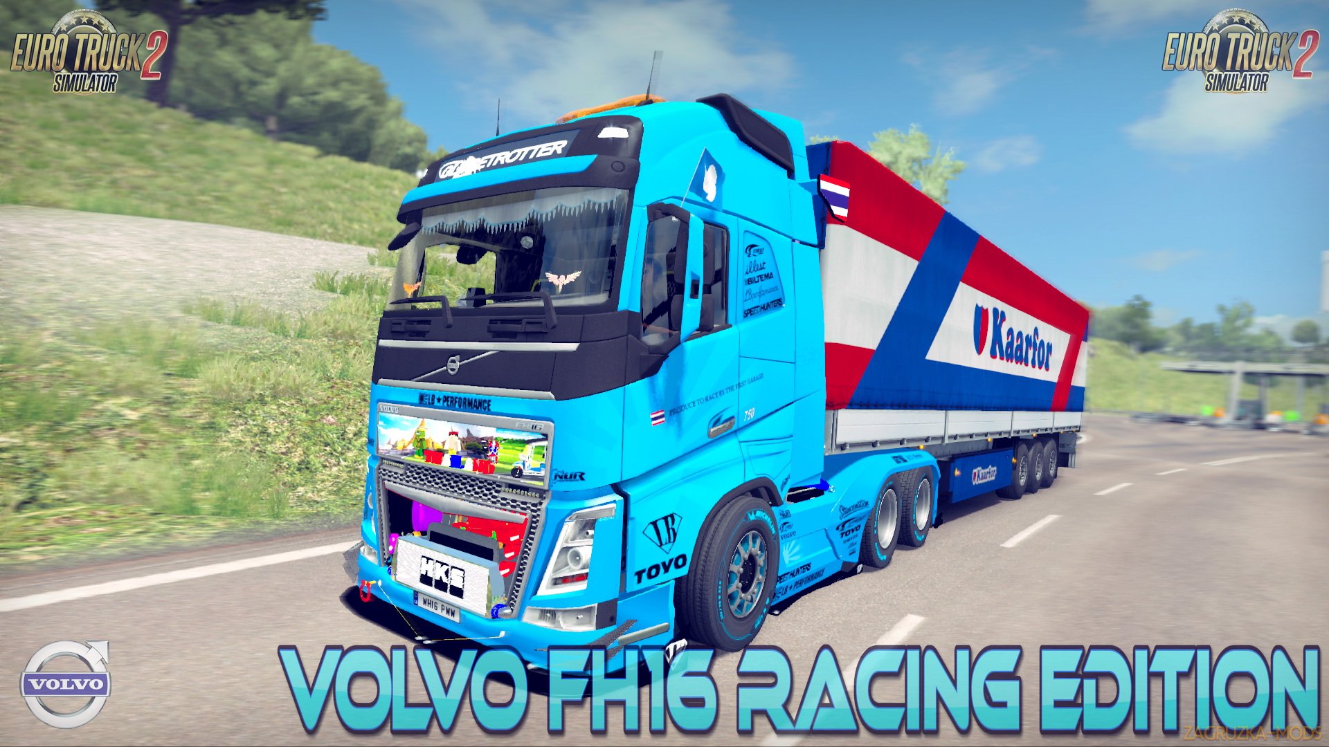Volvo FH16 Racing Edition v1.0 by First Garage (1.30.x) for ETS 2