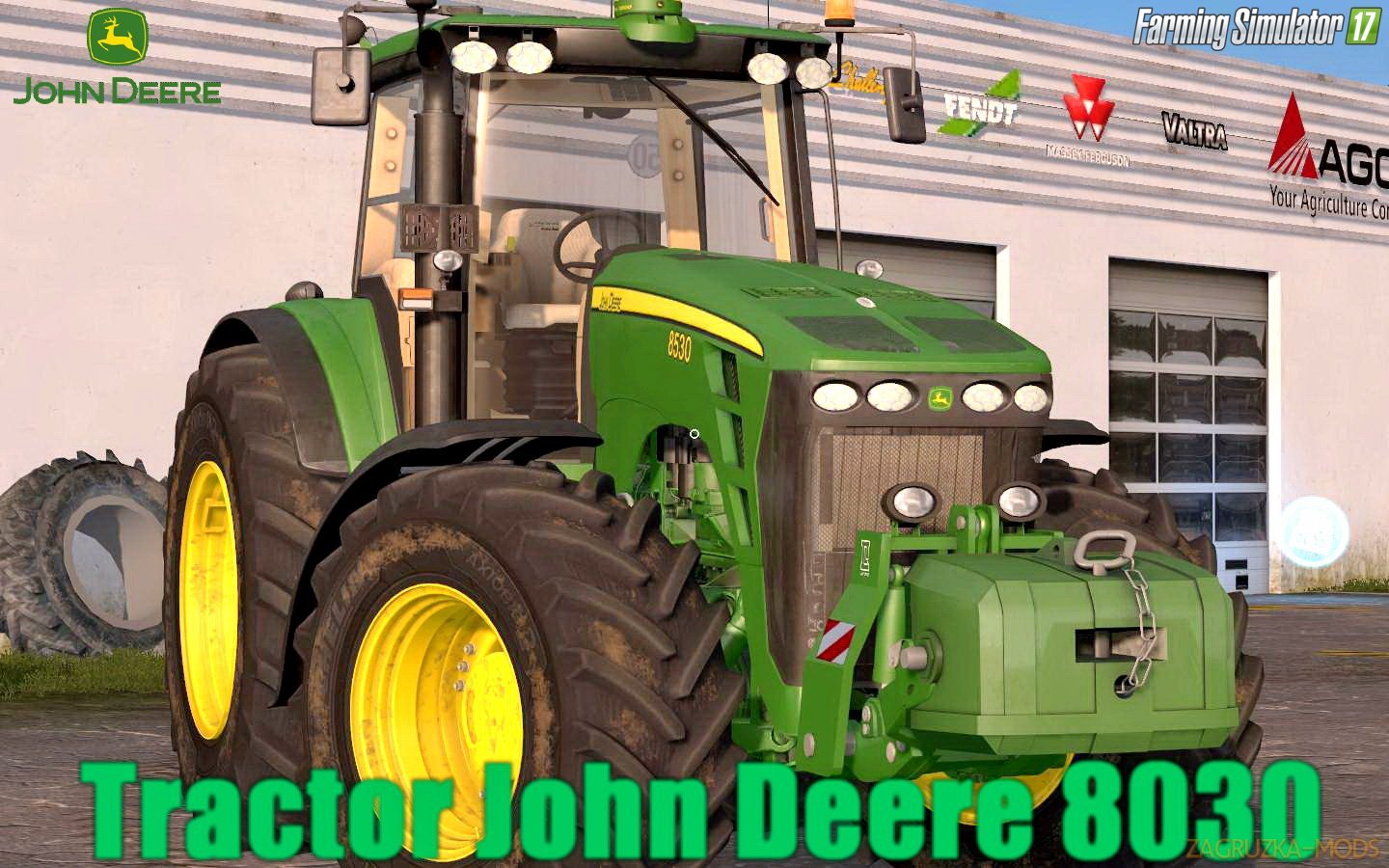 John Deere 8030 v3.7.6.9 for FS 17